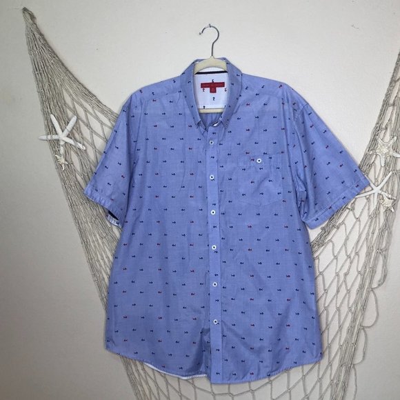 Report Collection | Shirts | Report Collection Mens Short Sleeve Button ...